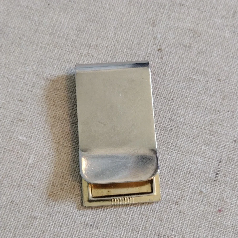 Handsome money clip.